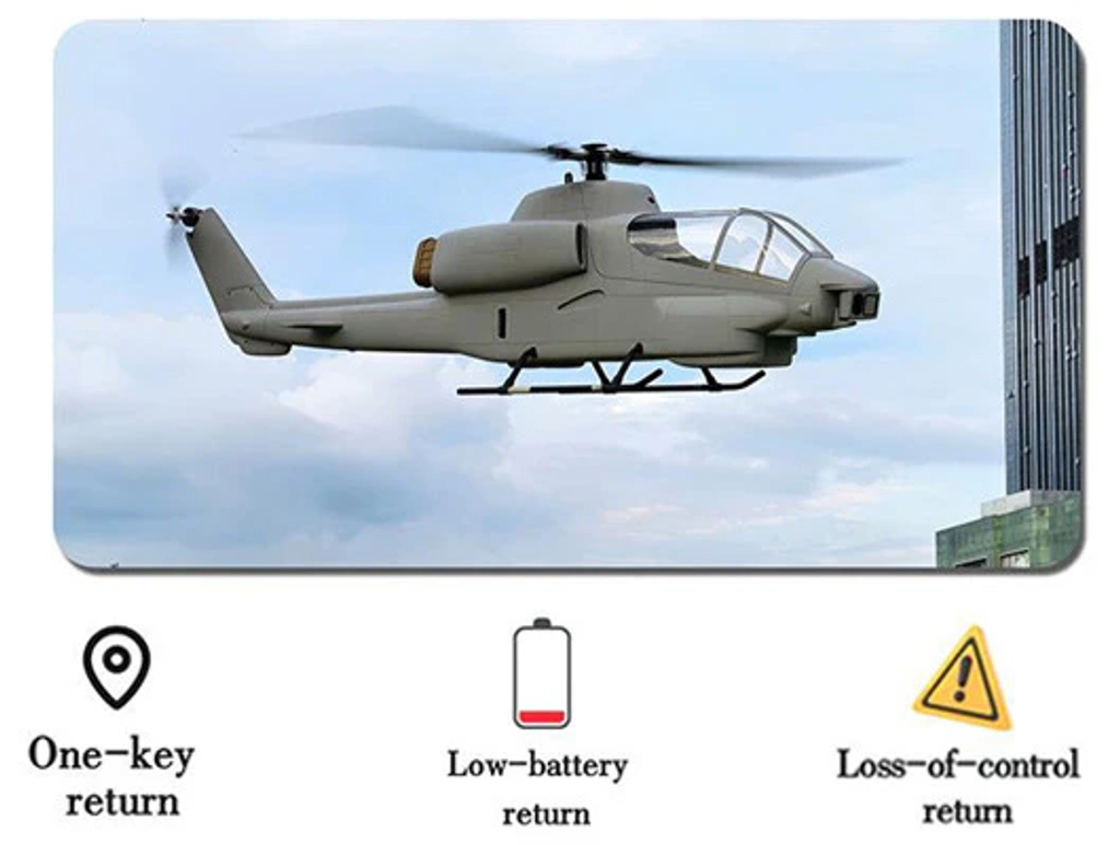 🔥 LIMITED TIME 50% OFF – FL500 AH-1 Cobra L7 Pro RC Helicopter | Almost Gone!